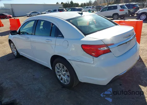 2014 Chrysler 200 Lx из США, поврежденный, VIN 1C3CCBAB9EN141745